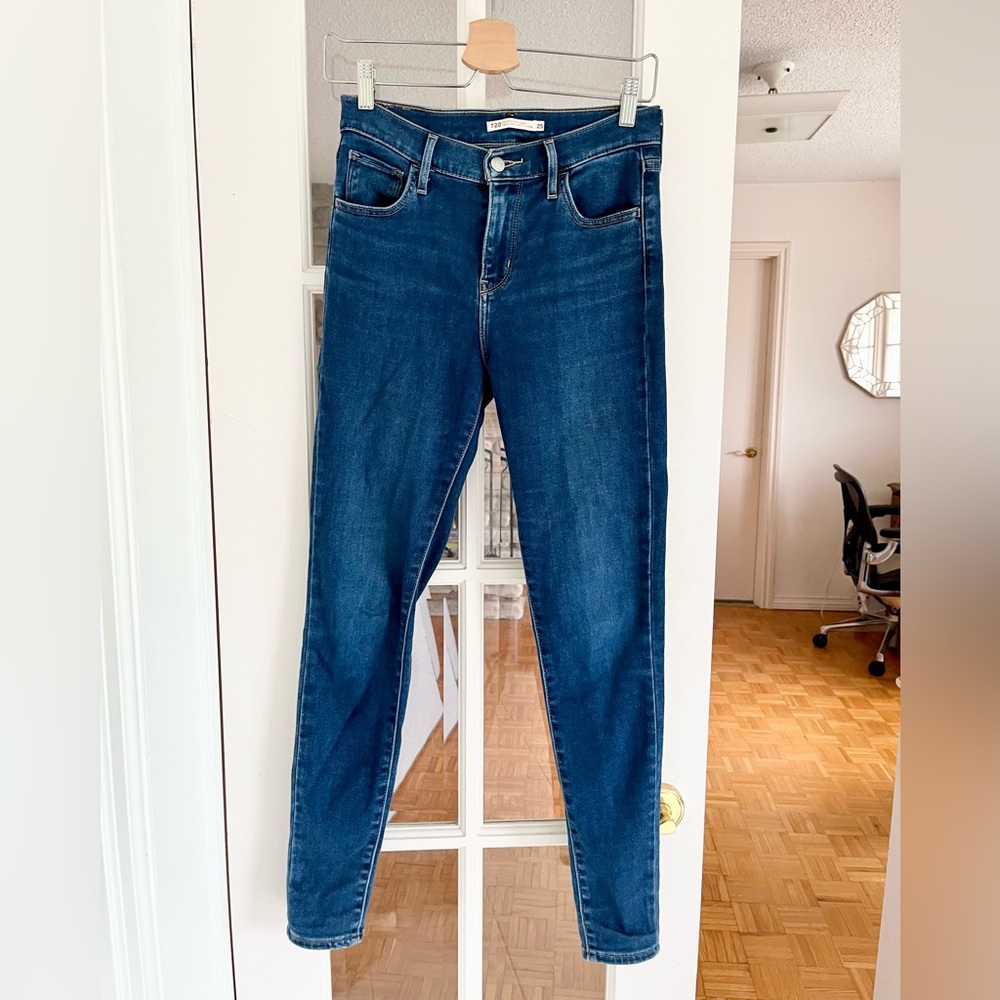 Levi’s 720 jeans - high rise super skinny - Blue W25 L30